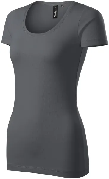 Damen T-Shirt mit Ziernähten - T-Shirt für jeden Tag