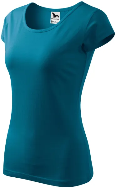 Damen T-Shirt mit sehr kurzen Ärmeln - T-Shirt für jeden Tag