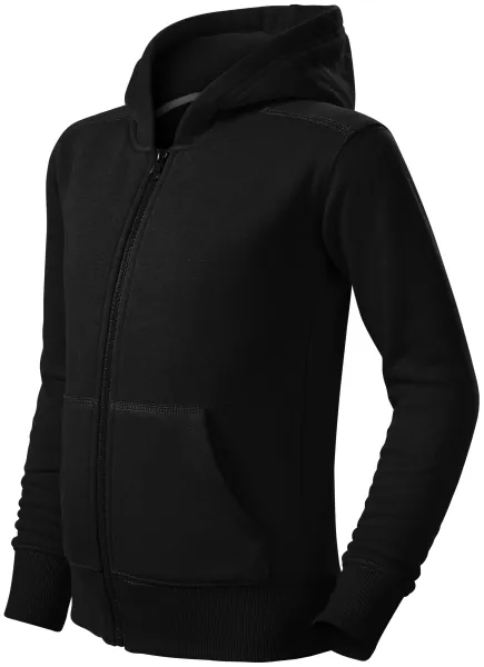 Kinder Sweatshirt mit Kapuze - Kinder-Sweatshirt mit Reißverschluss und Kapuze
