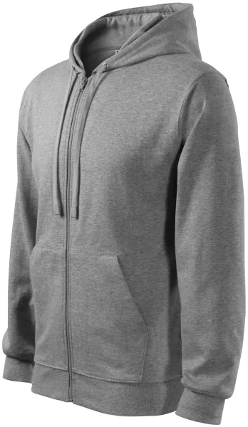 Herren Sweatshirt mit Kapuze - Herren-Kapuzenpullover mit Reißverschluss