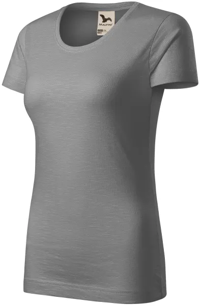 Damen-T-Shirt aus strukturierter Bio-Baumwolle - Damen T-Shirt für jeden Tag