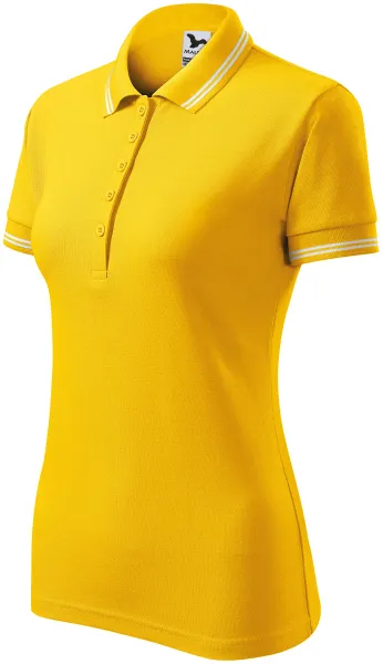 Kontrast-Poloshirt für Damen - Bequemes Damen-Poloshirt für jeden Tag
