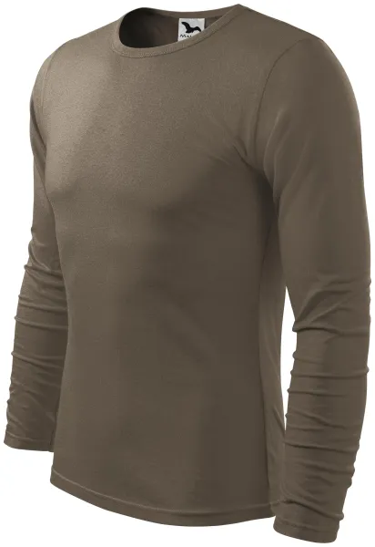 Langärmliges T-Shirt für Männer - Herren Baumwoll-T-Shirt für jeden Tag