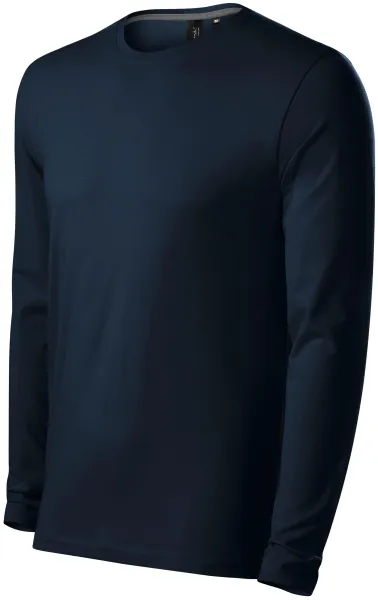 Eng anliegendes Herren T-Shirt mit langen Ärmeln - Herren Baumwoll-T-Shirt für jeden Tag