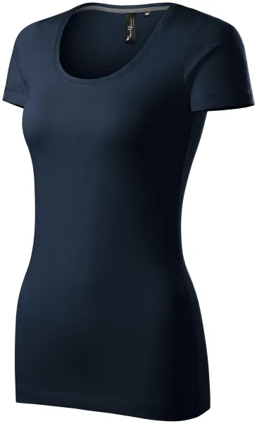Damen T-Shirt mit Ziernähten - T-Shirt für jeden Tag