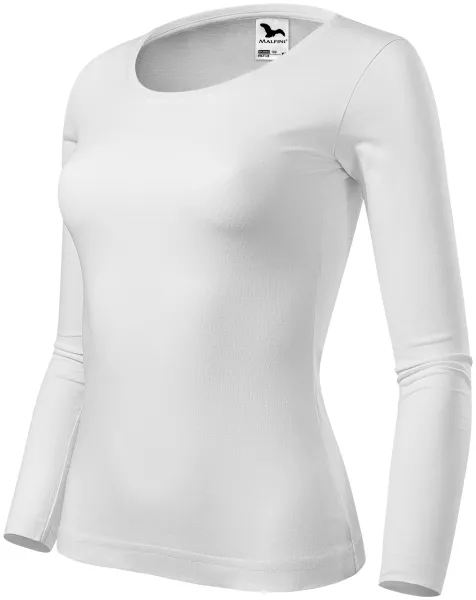 Damen T-Shirt mit langen Ärmeln - Damen Baumwoll-T-Shirt für jeden Tag