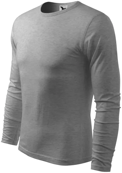 Langärmliges T-Shirt für Männer - Herren Baumwoll-T-Shirt für jeden Tag