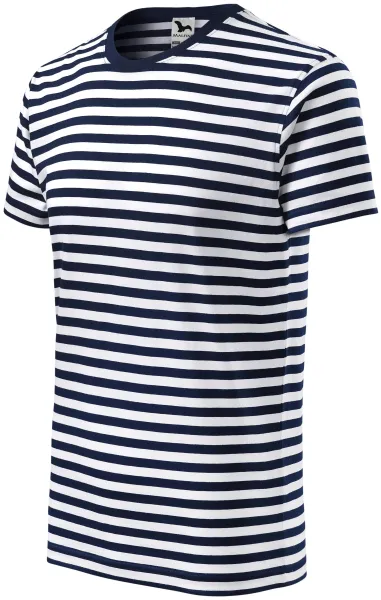 Navy-T-Shirt - Gestreiftes T-Shirt aus Baumwolle für Herren
