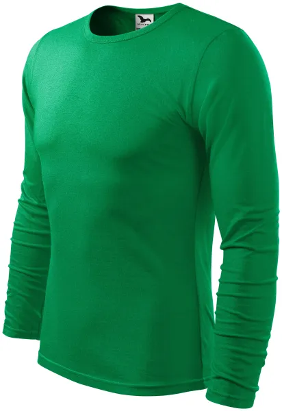 Langärmliges T-Shirt für Männer - Herren Baumwoll-T-Shirt für jeden Tag