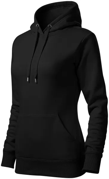 Damen Sweatshirt mit Kapuze ohne Reißverschluss - Damen-Sweatshirt ohne Reißverschluss und mit Kapuze