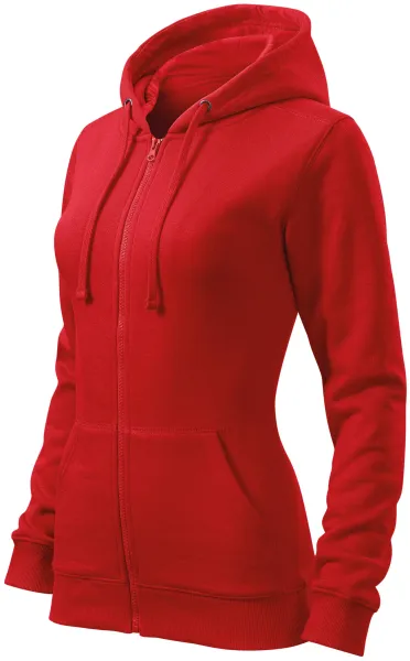 Damen Hoodie mit Kapuze - Damen-Sweatshirt mit Reißverschluss und Kapuze