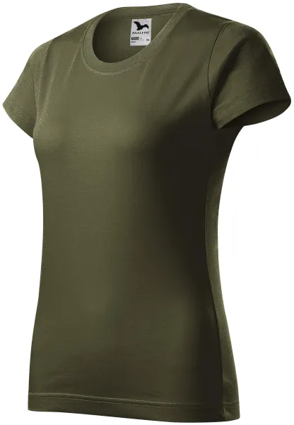 Damen einfaches T-Shirt - Damen Baumwoll-T-Shirt für jeden Tag