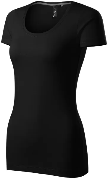 Damen T-Shirt mit Ziernähten - T-Shirt für jeden Tag